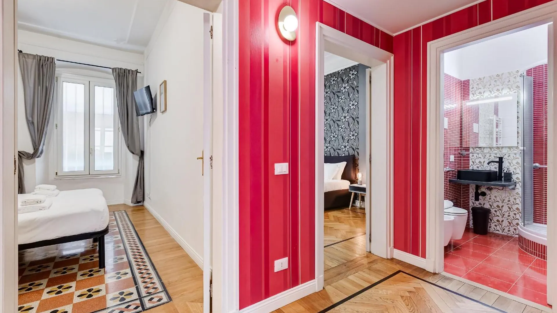 Salotto Trastevere Rome Apartment
